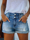 Emma`s | Gescheurde denim shorts