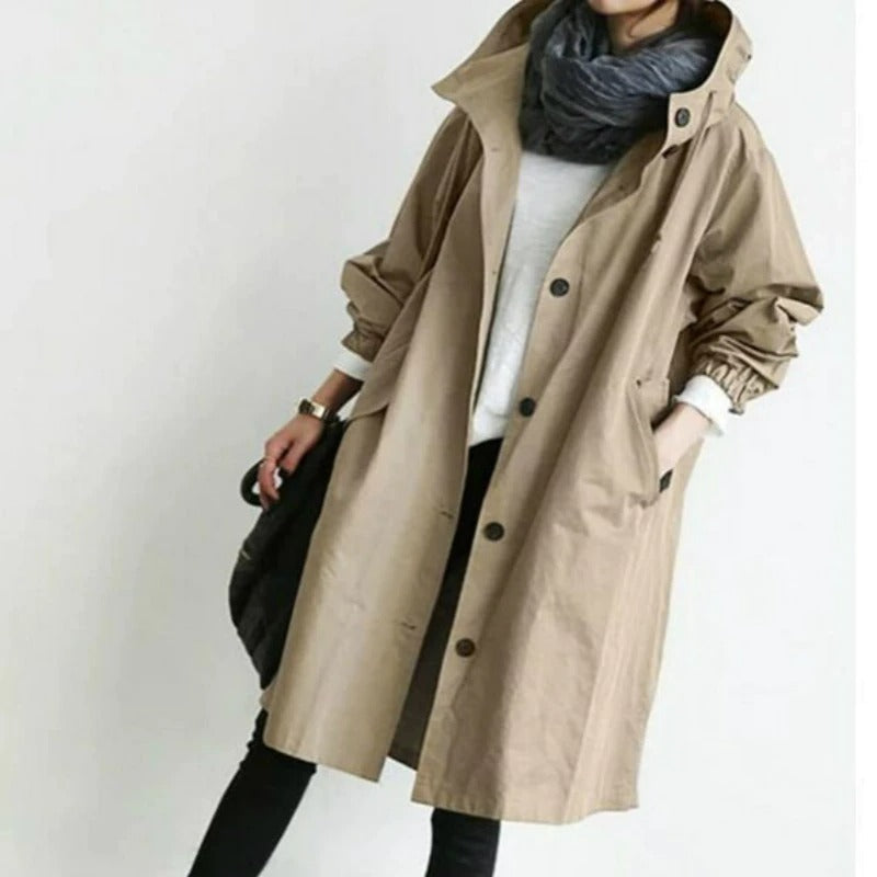 Stijlvolle waterafstotende trenchcoat