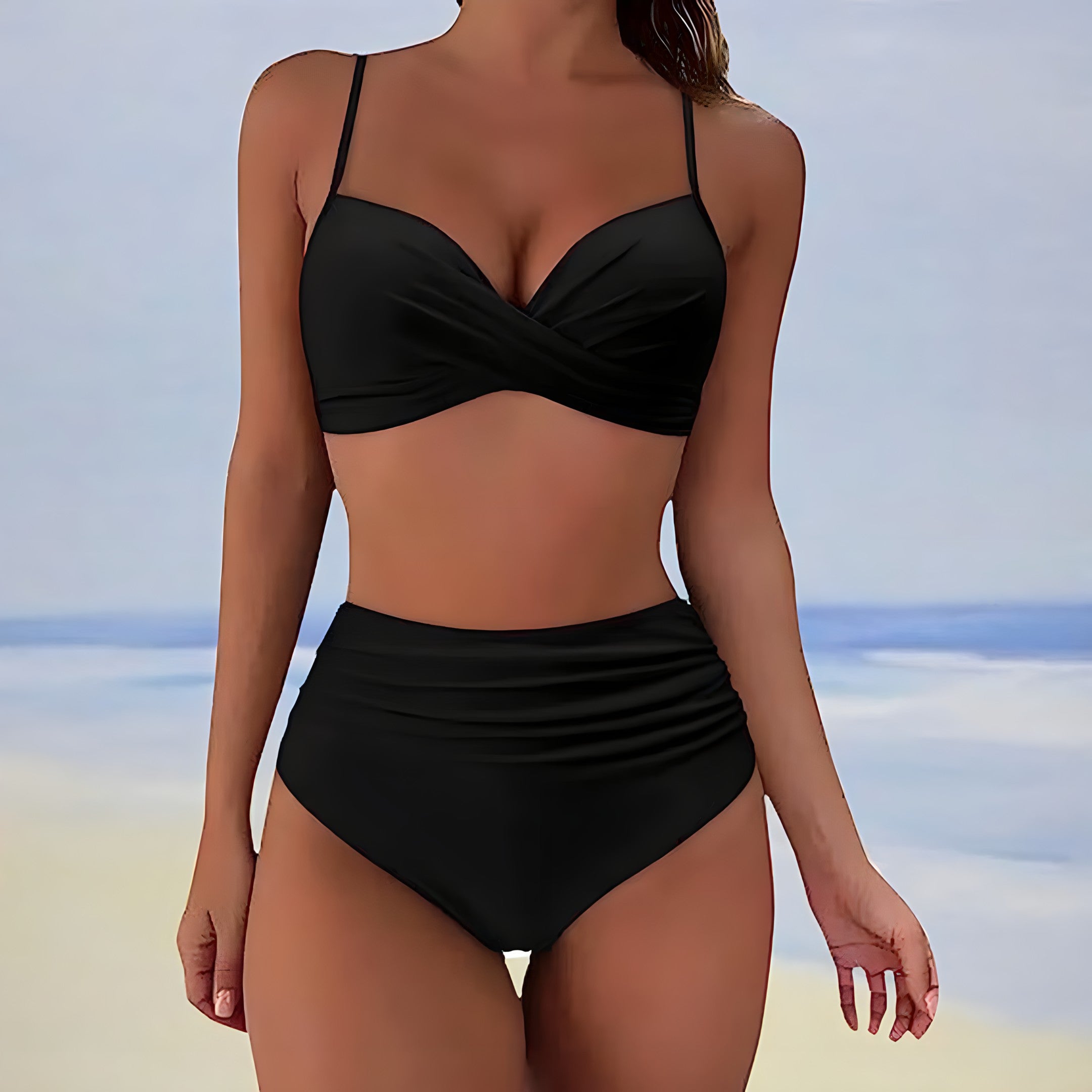 AVE - HIGH WAIST BIKINI - Delapine