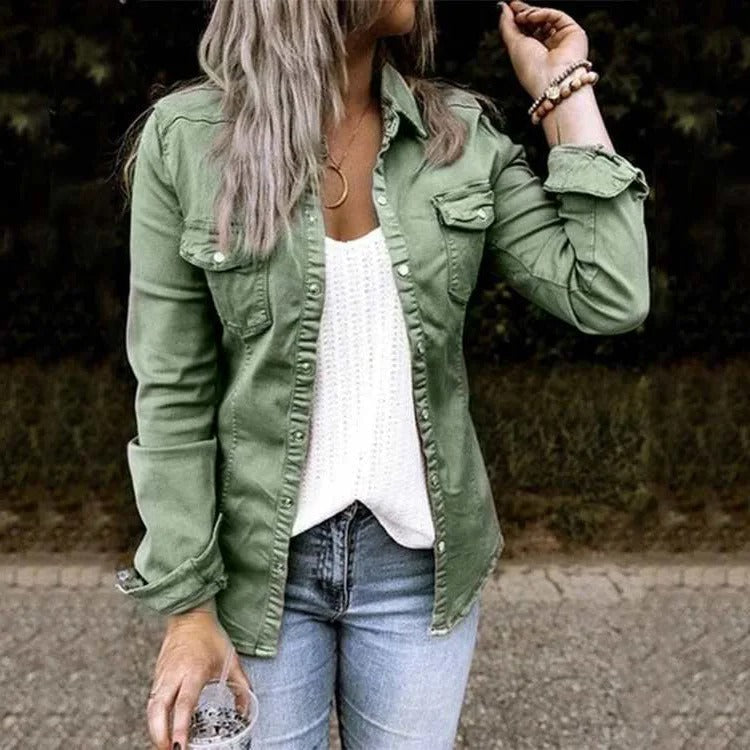 Sophia Denim Jacket [2024 TREND] - Delapine